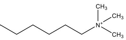 Compare chemistry question - cationic detergents