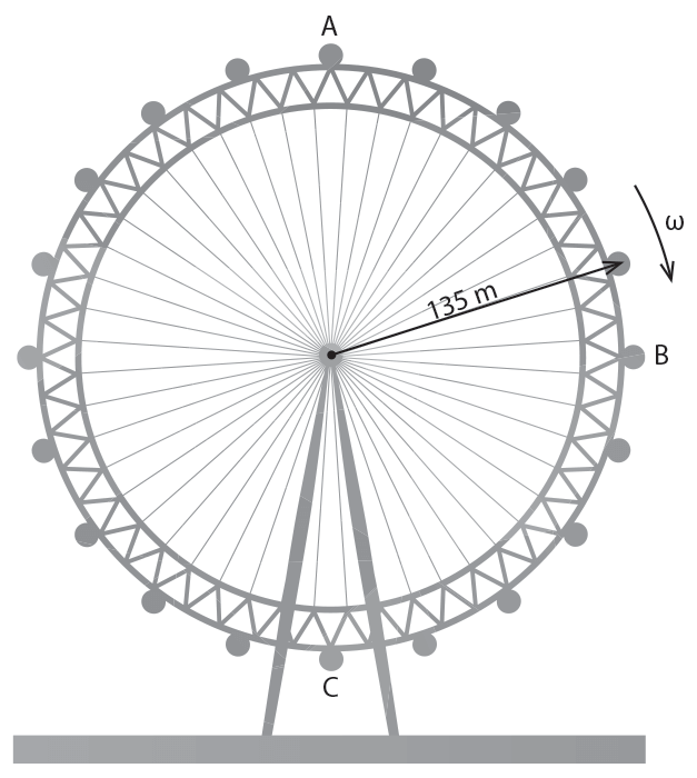 HSC Physics Module 5 Practice Question 4 - Ferris Wheel